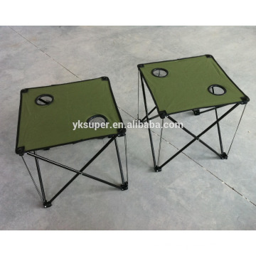 Neue Erfindungen Porzellan Outdoor portable Klapptisch und Stuhl Set